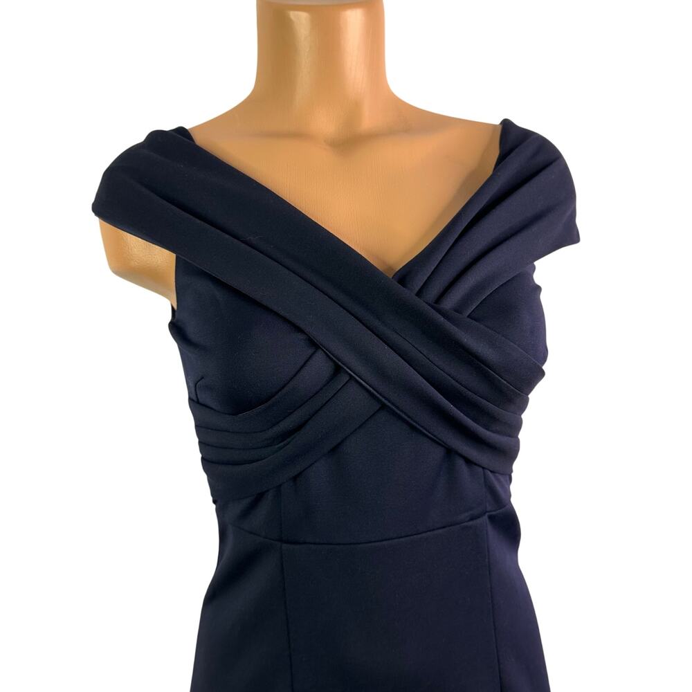 Two sisters Boutique Brienne navy Mermaid Off-Shoulder